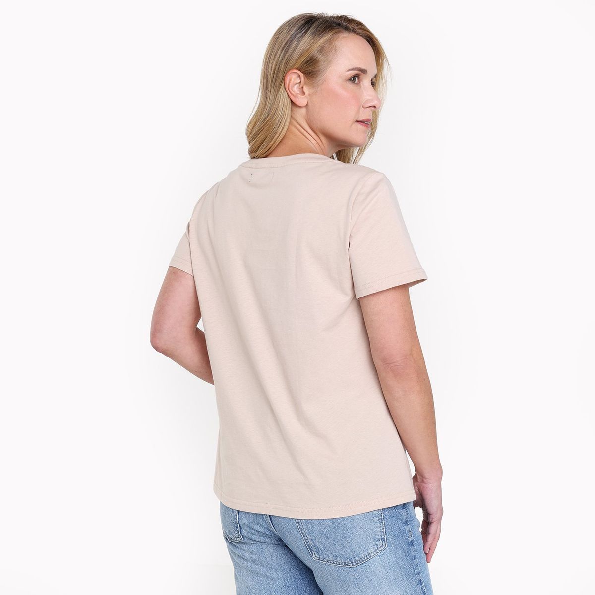 SOUTHLAND - Camiseta Mujer con Estampado Manga corta de Algodón Southland