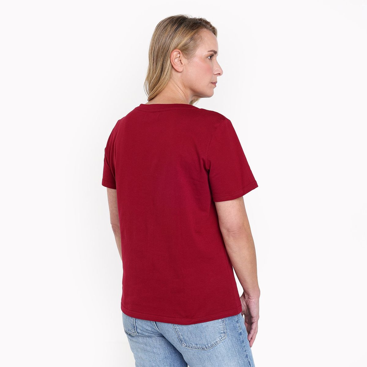 SOUTHLAND - Camiseta Mujer con Estampado Manga corta de Algodón Southland