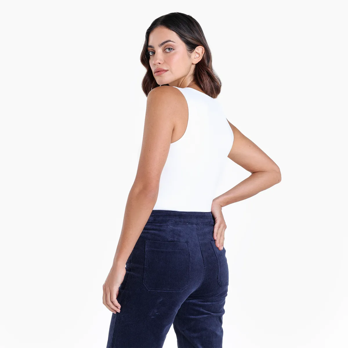 BASEMENT - Body Mujer Sin mangas Basement