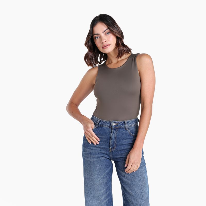 BASEMENT - Body Mujer Sin mangas Basement