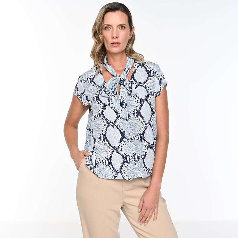APOLOGY - Blusa Mujer con Estampado Manga corta Apology