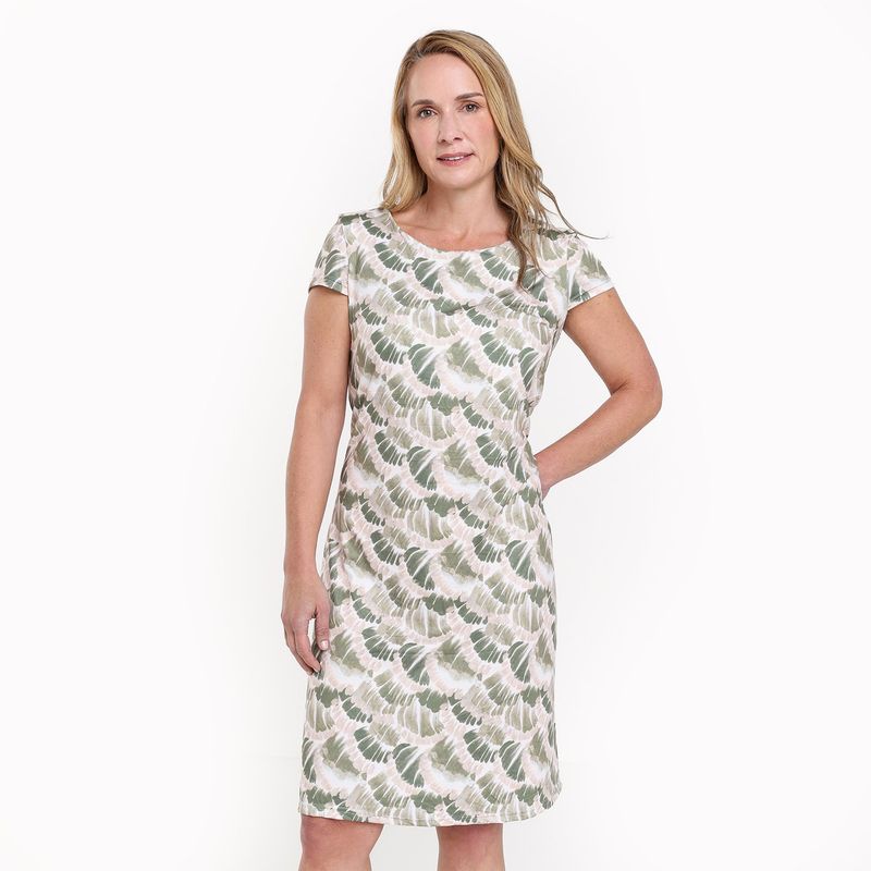 SOUTHLAND - Vestido Medio con Estampado Mujer Southland