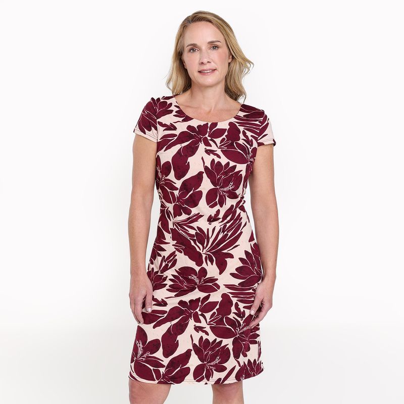 SOUTHLAND - Vestido Medio con Estampado Mujer Southland
