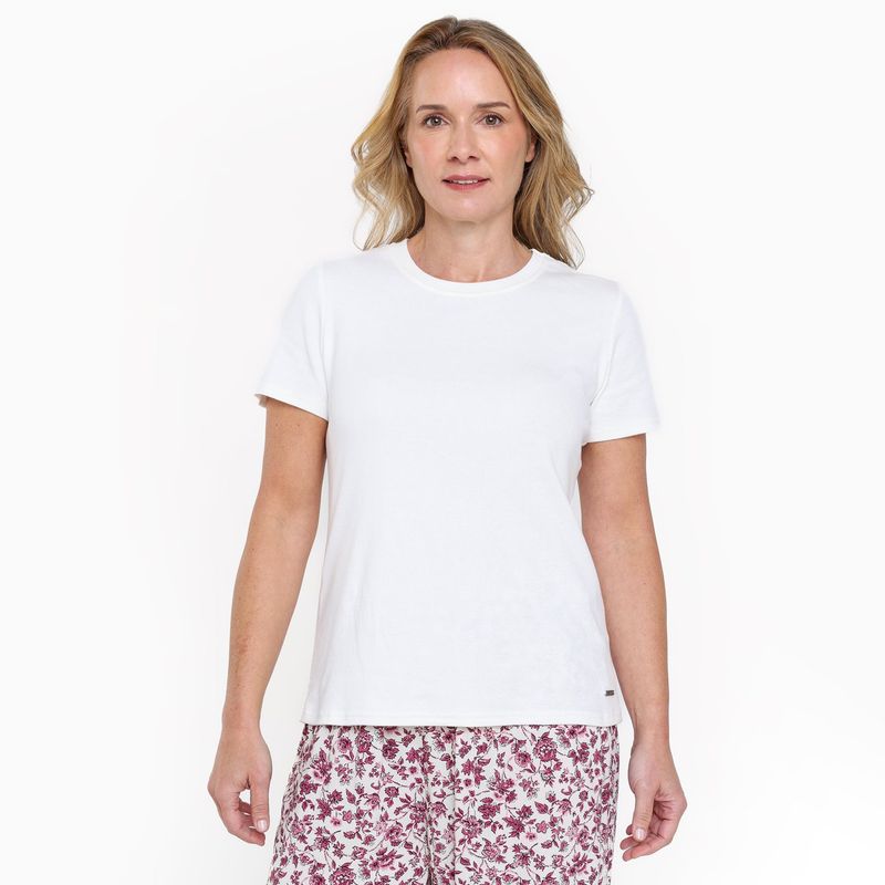 NEWPORT - Camiseta Mujer Manga corta de Algodón Newport