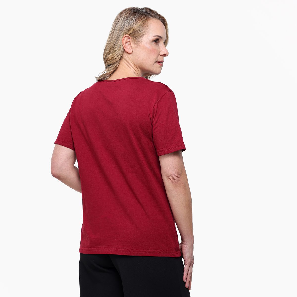 SOUTHLAND - Blusa Mujer Manga corta de Algodón Southland