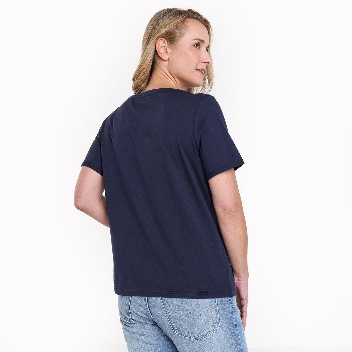 SOUTHLAND - Camiseta Mujer con Estampado Manga corta de Algodón Southland