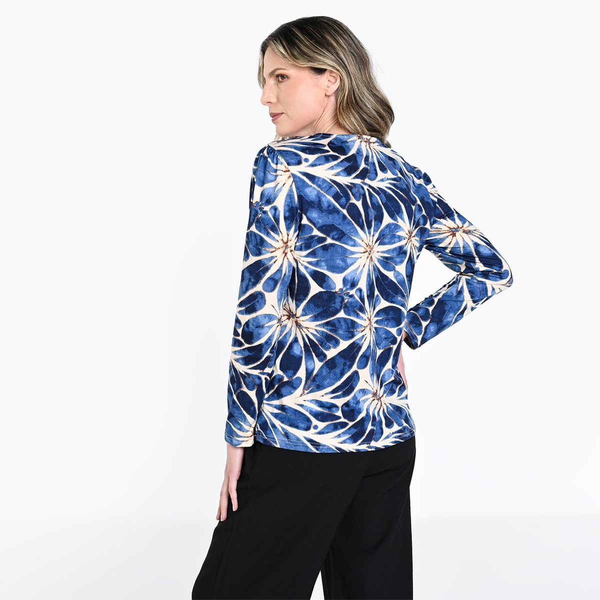 SOUTHLAND - Blusa Mujer Con Estampado Manga larga Southland