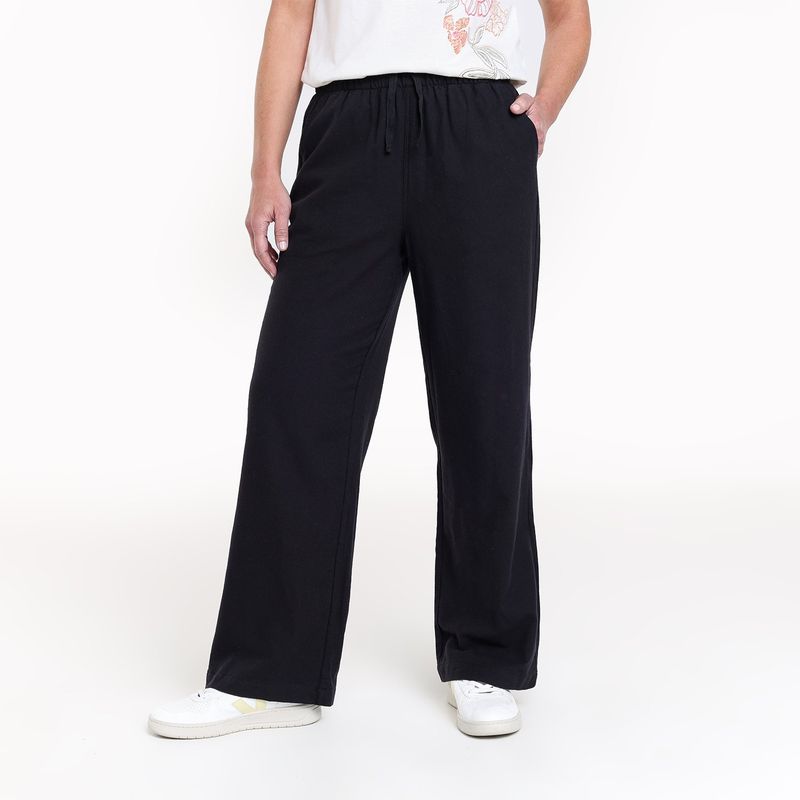 NEWPORT - Pantalón Mujer Tiro alto Newport