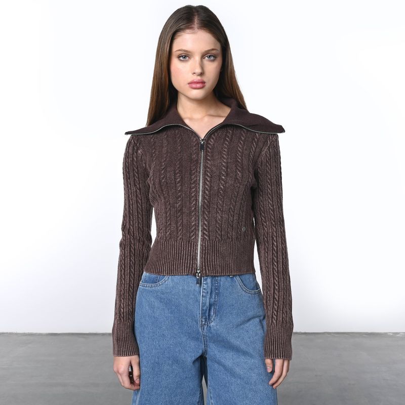 DENIMLAB - Saco Mujer Crop Denimlab