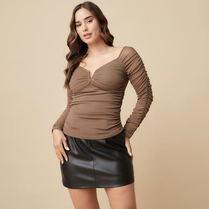 MOSSIMO - Blusa Mujer Manga larga Mossimo