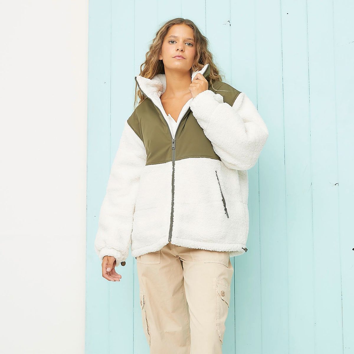 DOO AUSTRALIA - Saco Mujer Ovejera Oversize Doo Australia