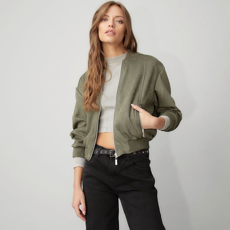 DENIMLAB - Chaqueta Bomber Mujer Denimlab