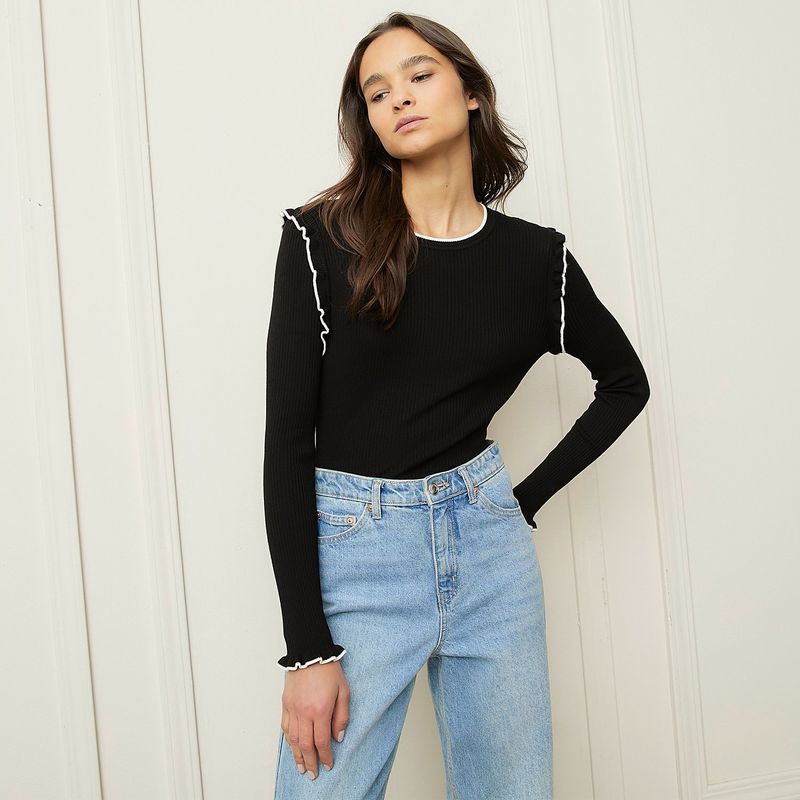 BASEMENT - Saco Mujer Slim Basement