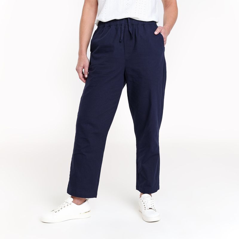 NEWPORT - Pantalón Mujer Tiro alto Newport