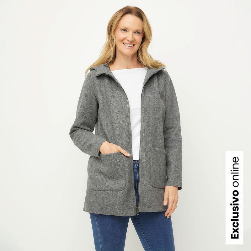 NEWPORT - Chaqueta Mujer con Capota Recto NEWPORT
