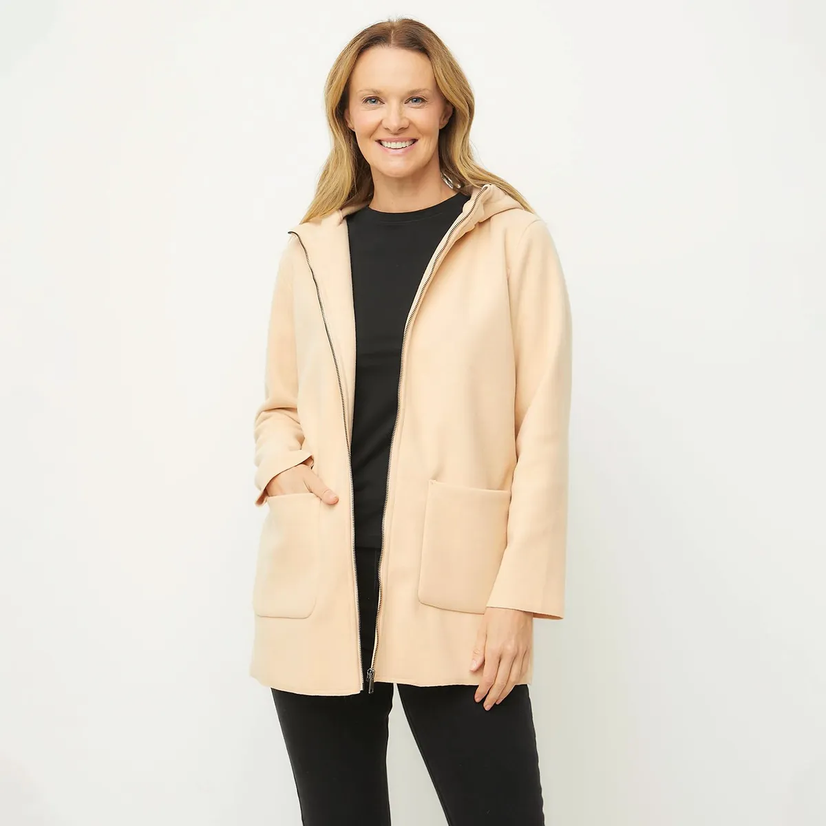 NEWPORT - Chaqueta Mujer con Capota Recto NEWPORT