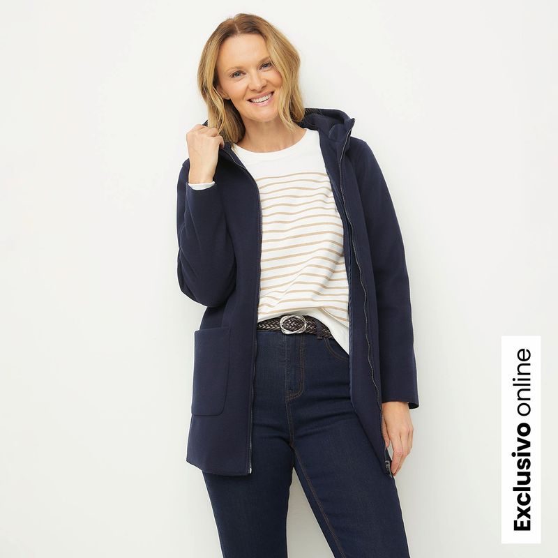 NEWPORT - Chaqueta Mujer con Capota Recto NEWPORT