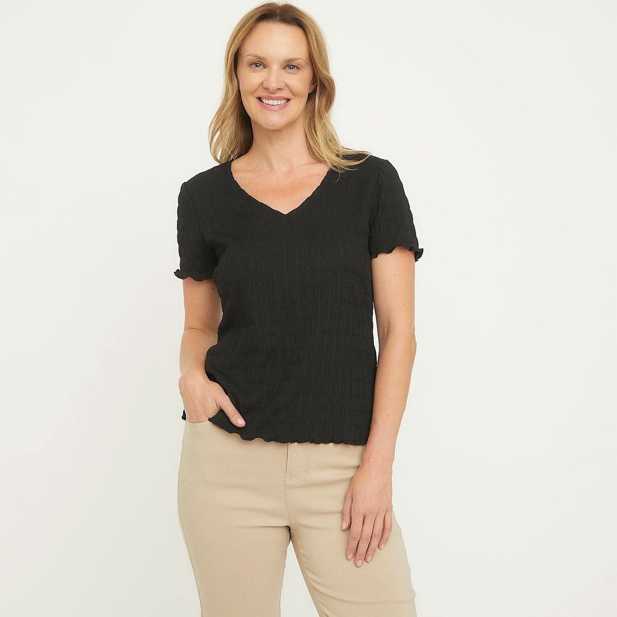 NEWPORT - Blusa Mujer Manga corta Newport