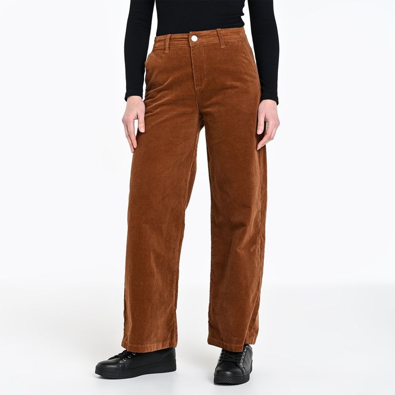 APOLOGY - Pantalón Wide leg Mujer Tiro alto Apology