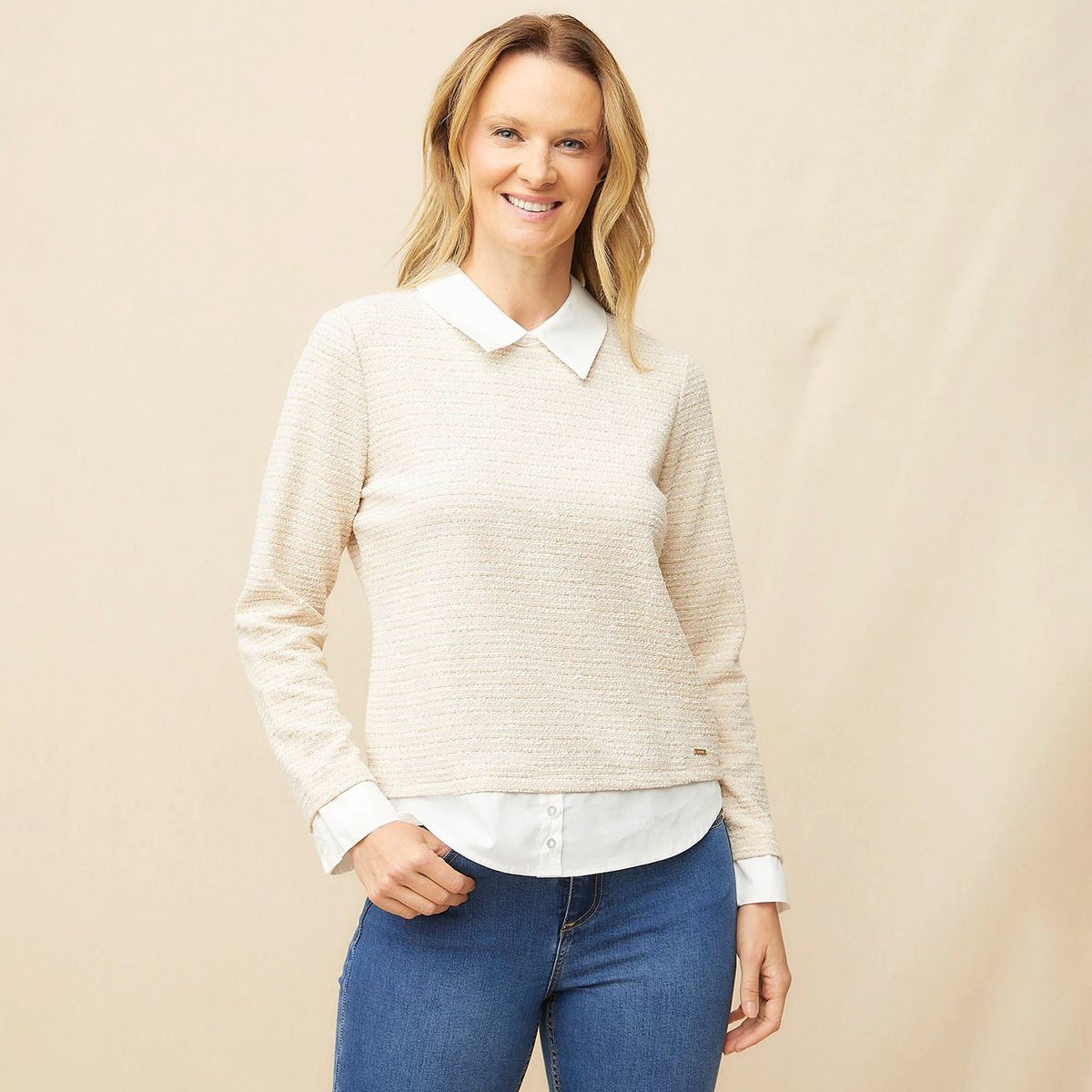 SOUTHLAND - Blusa Mujer Manga larga Southland