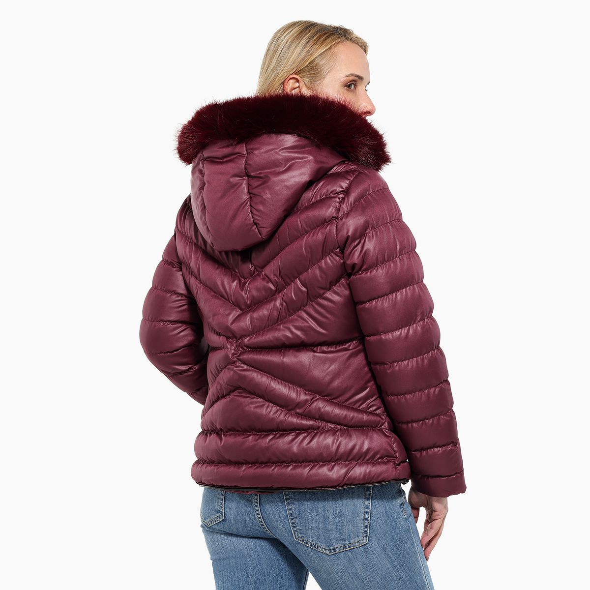 APOLOGY - Chaqueta acolchada Mujer Acolchado Con capota Apology