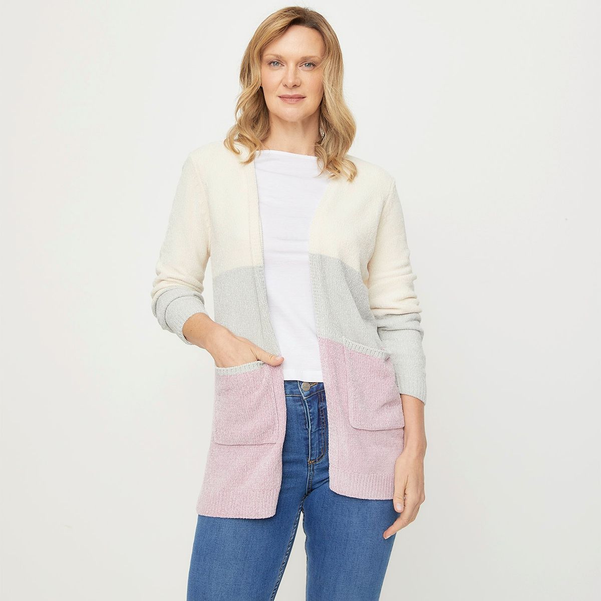 NEWPORT - Saco Mujer de Rayas Newport