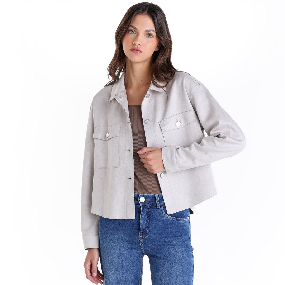 SYBILLA - Chaqueta Mujer de Cuadros Sybilla