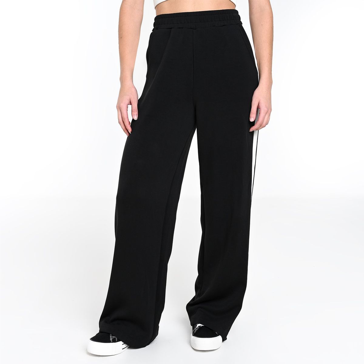 SYBILLA - Pantalón Wide leg Mujer Tiro alto Sybilla