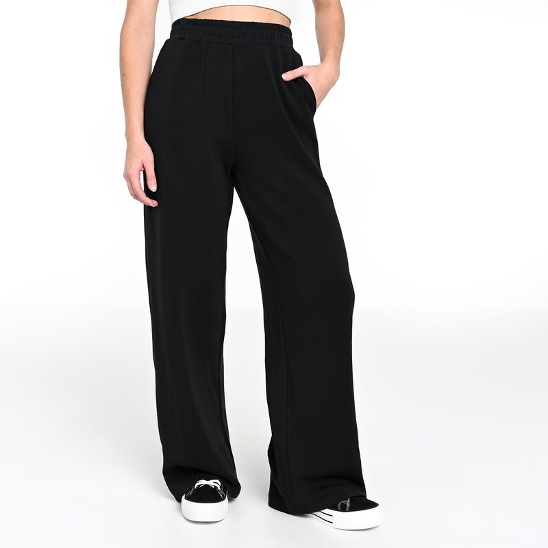 SYBILLA - Pantalón Wide leg Mujer Tiro alto Sybilla