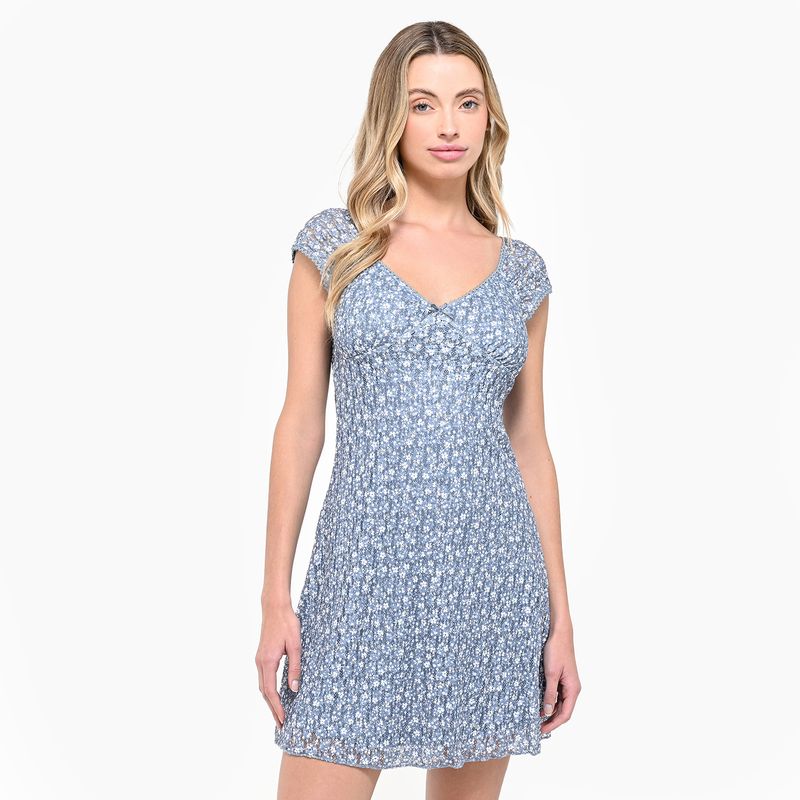 SYBILLA - Vestido Corto con Estampado para Mujer Sybilla