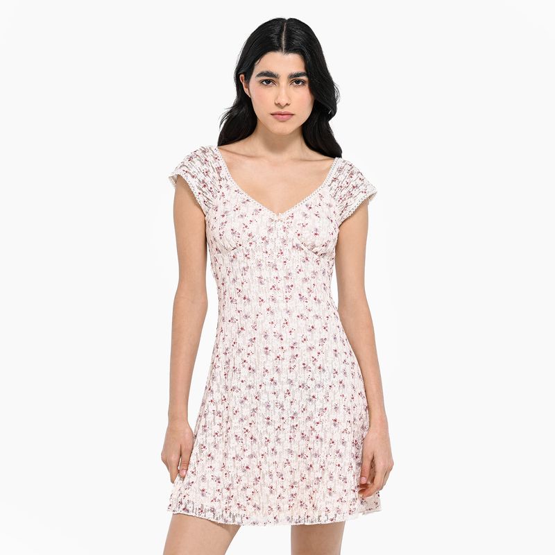 SYBILLA - Vestido Corto con Estampado para Mujer Sybilla