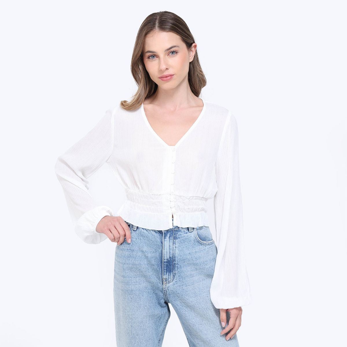 SYBILLA - Blusa Mujer Manga larga Sybilla