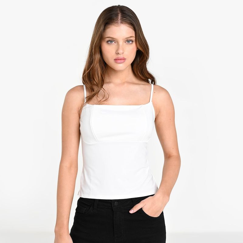 SYBILLA - Top esqueleto Mujer Sin mangas Sybilla