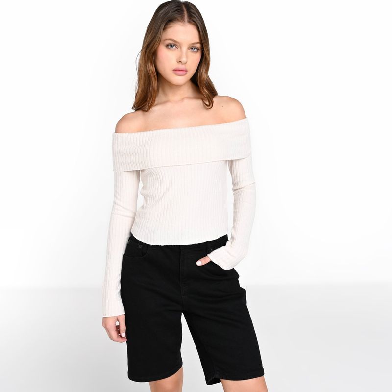 SYBILLA - Saco Mujer Crop Sybilla