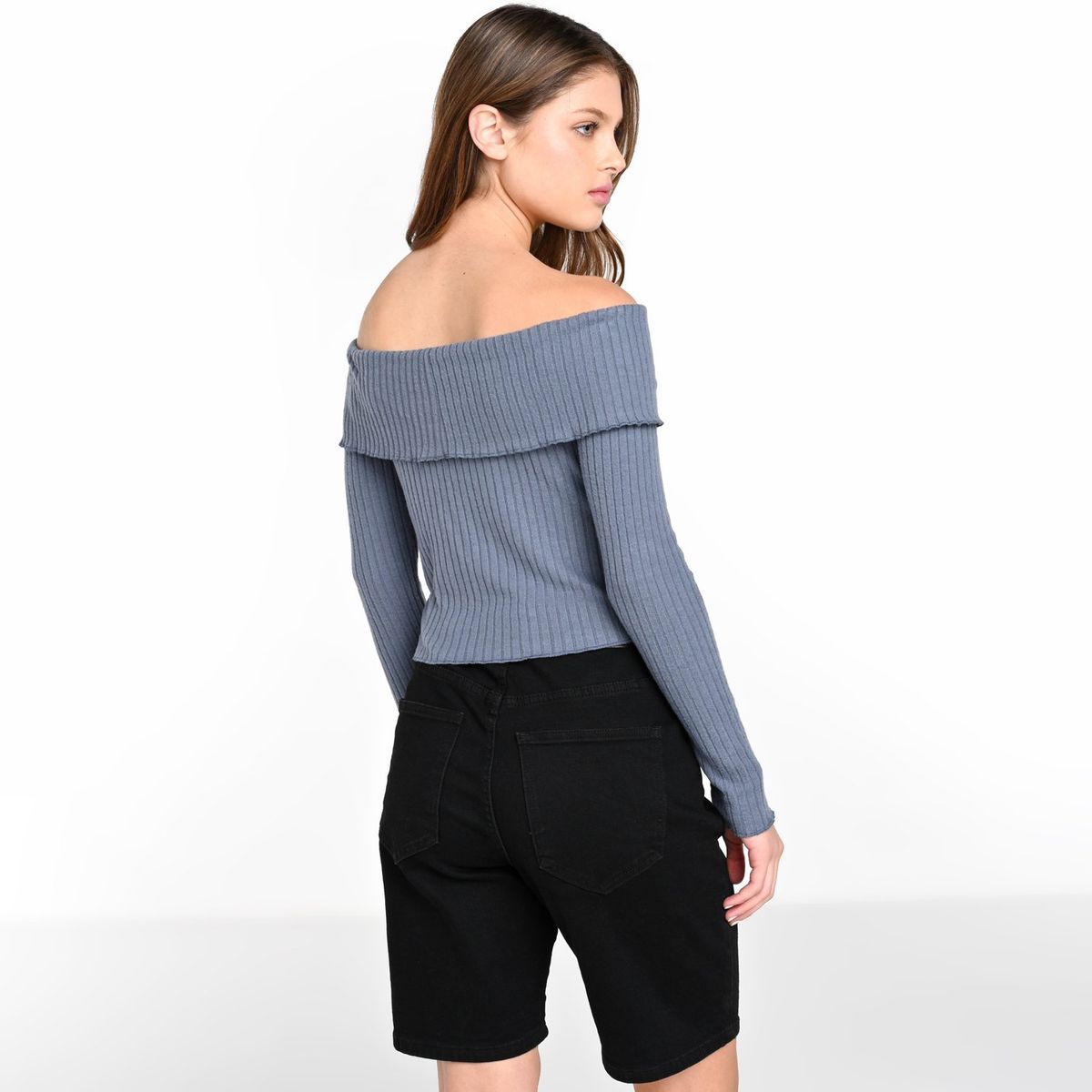 SYBILLA - Saco Mujer Crop Sybilla