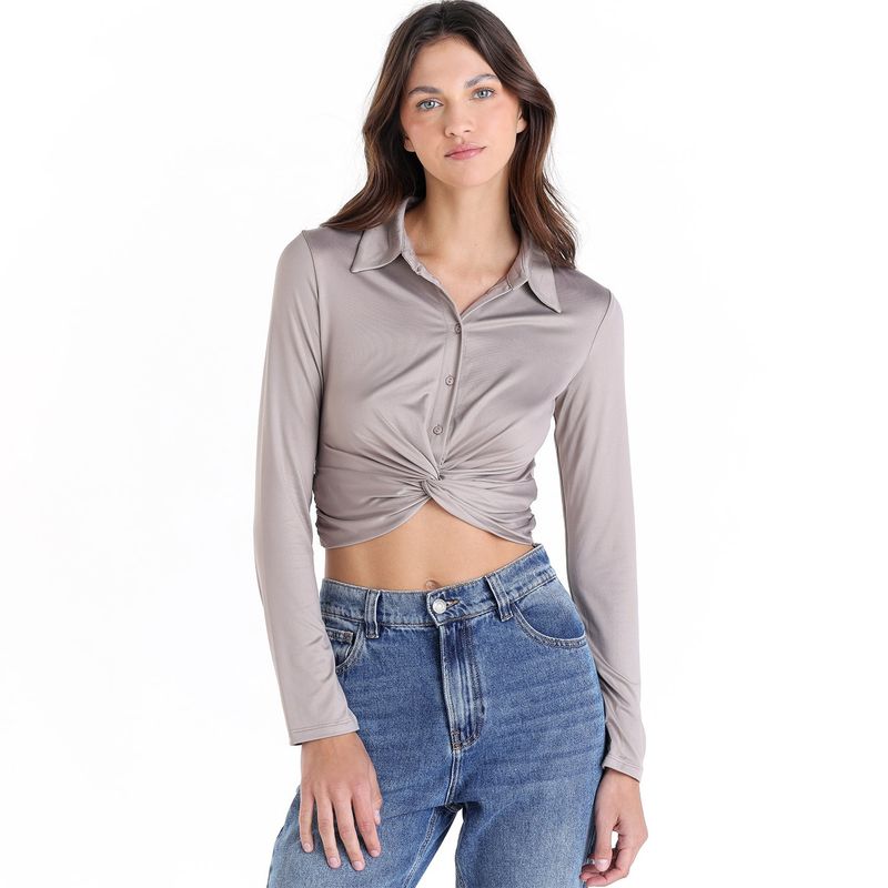 SYBILLA - Blusa Mujer Manga larga Sybilla