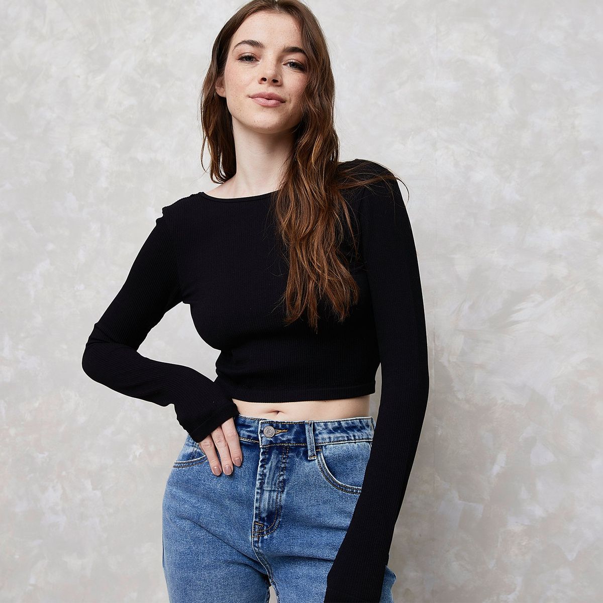 SYBILLA - Blusa Mujer Manga larga Sybilla