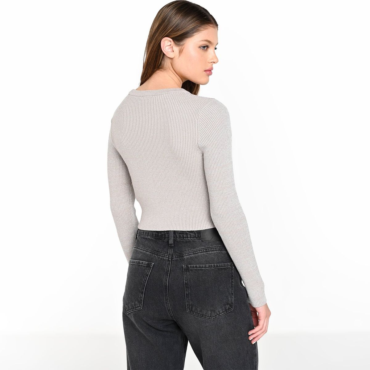 SYBILLA - Saco Mujer Crop Sybilla