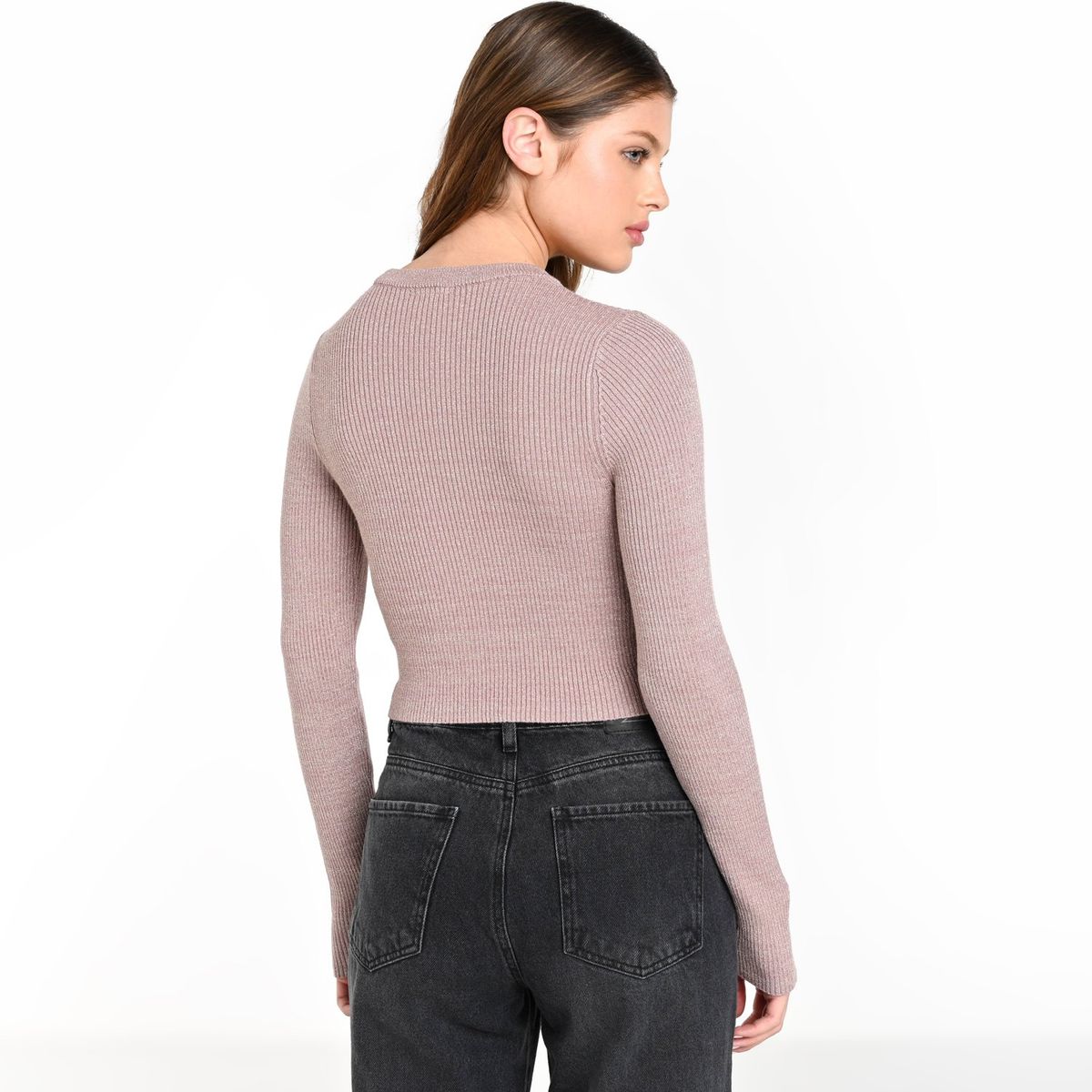 SYBILLA - Saco Mujer Crop Sybilla
