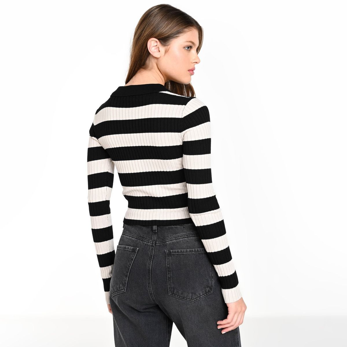 SYBILLA - Saco Mujer Crop Sybilla