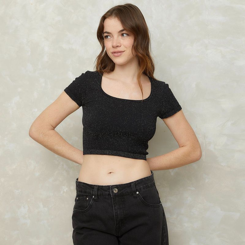 SYBILLA - Blusa Mujer Manga corta Sybilla