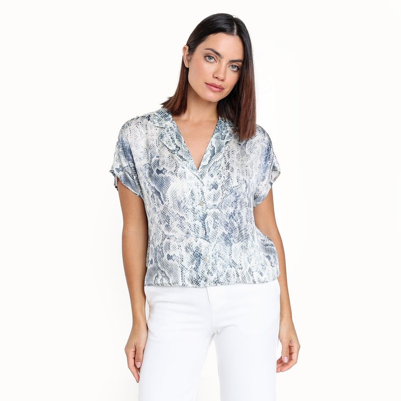 BASEMENT - Blusa Mujer Manga corta Basement