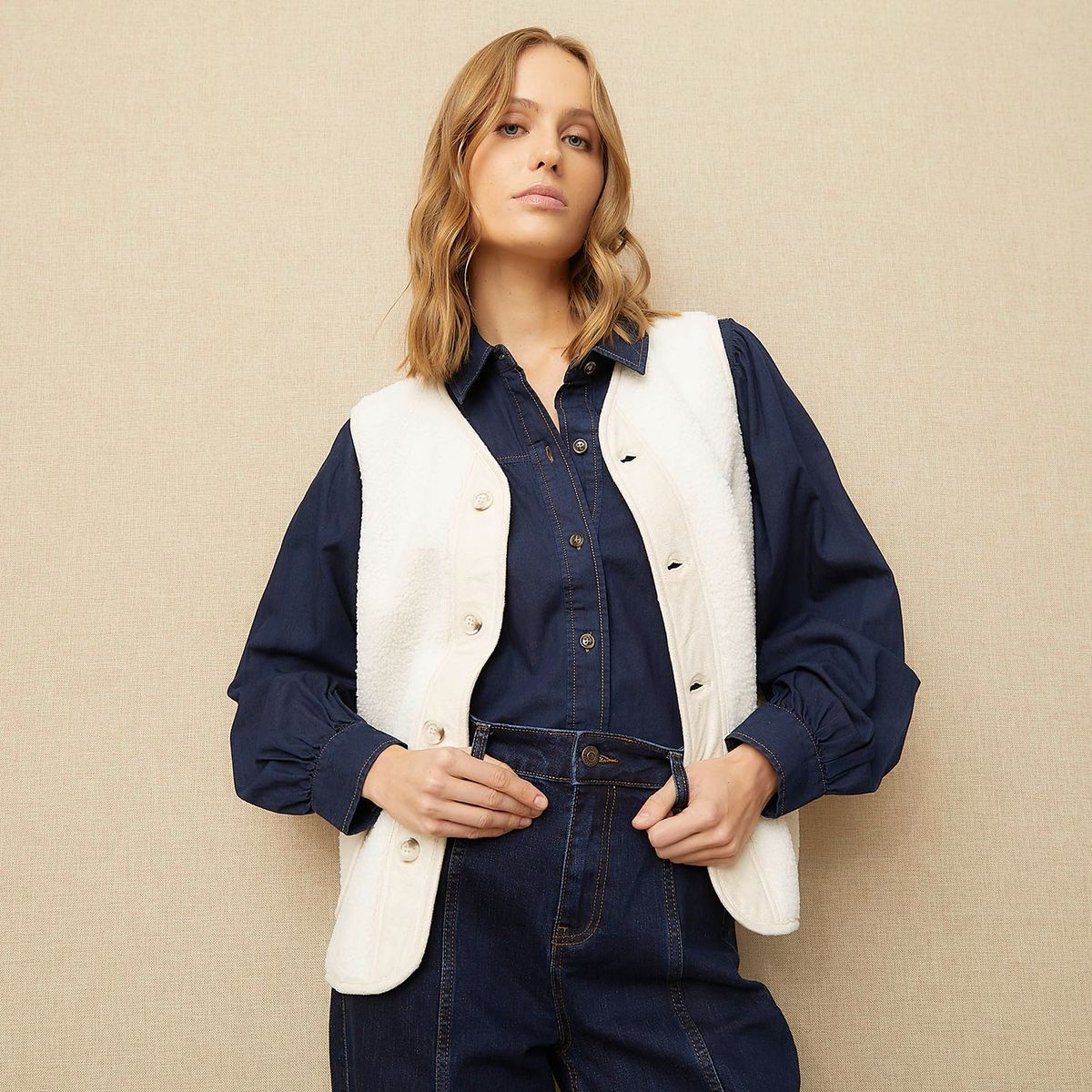 UNIVERSITY CLUB - Chaleco Mujer University club