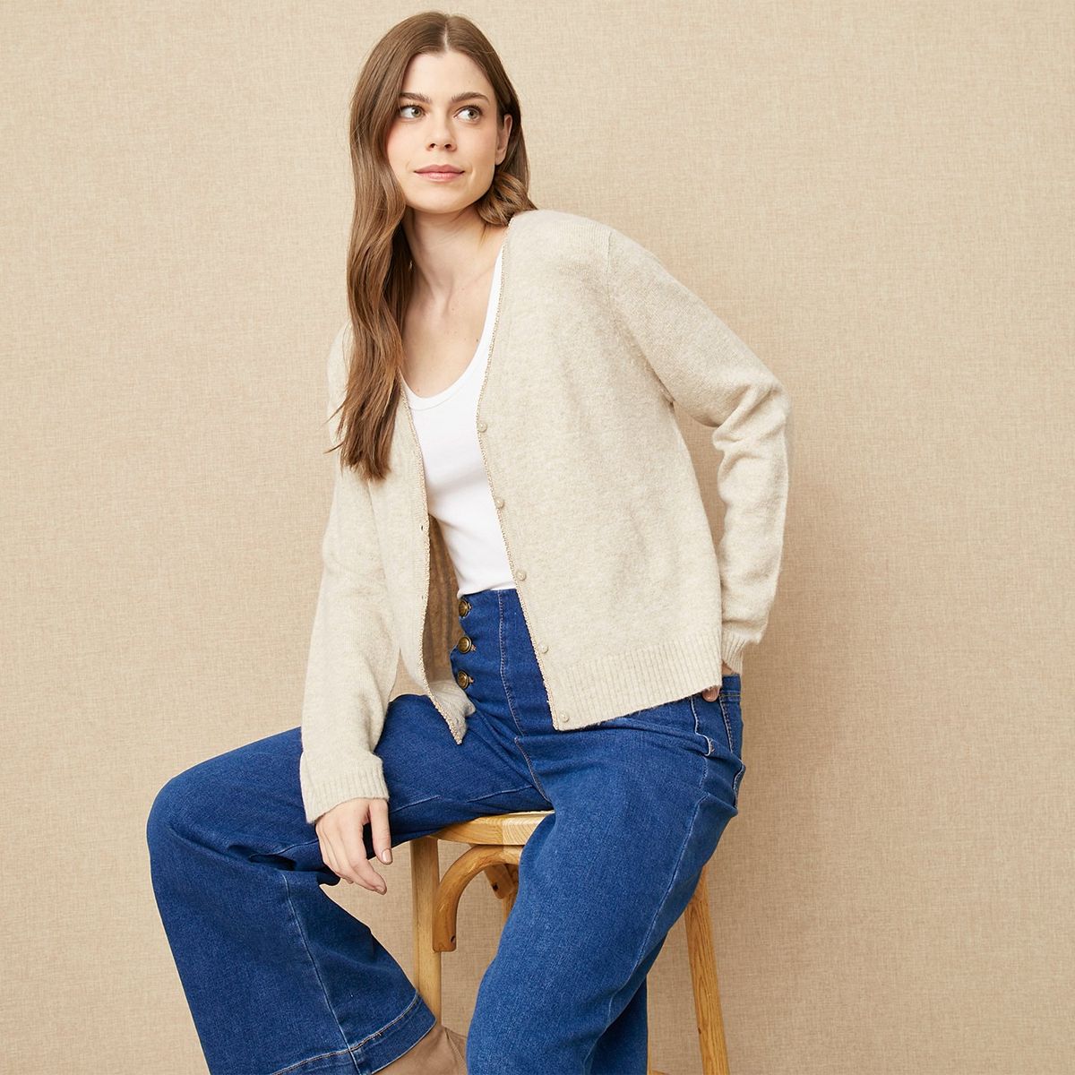 UNIVERSITY CLUB - Cardigan Mujer University Club