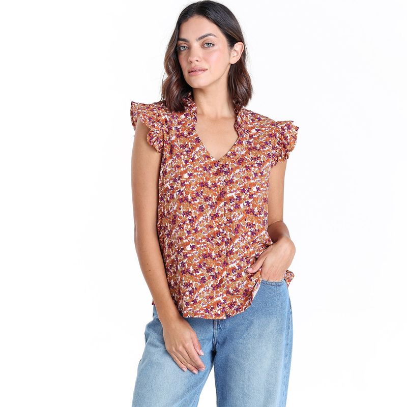 UNIVERSITY CLUB - Blusa Mujer Manga corta University Club