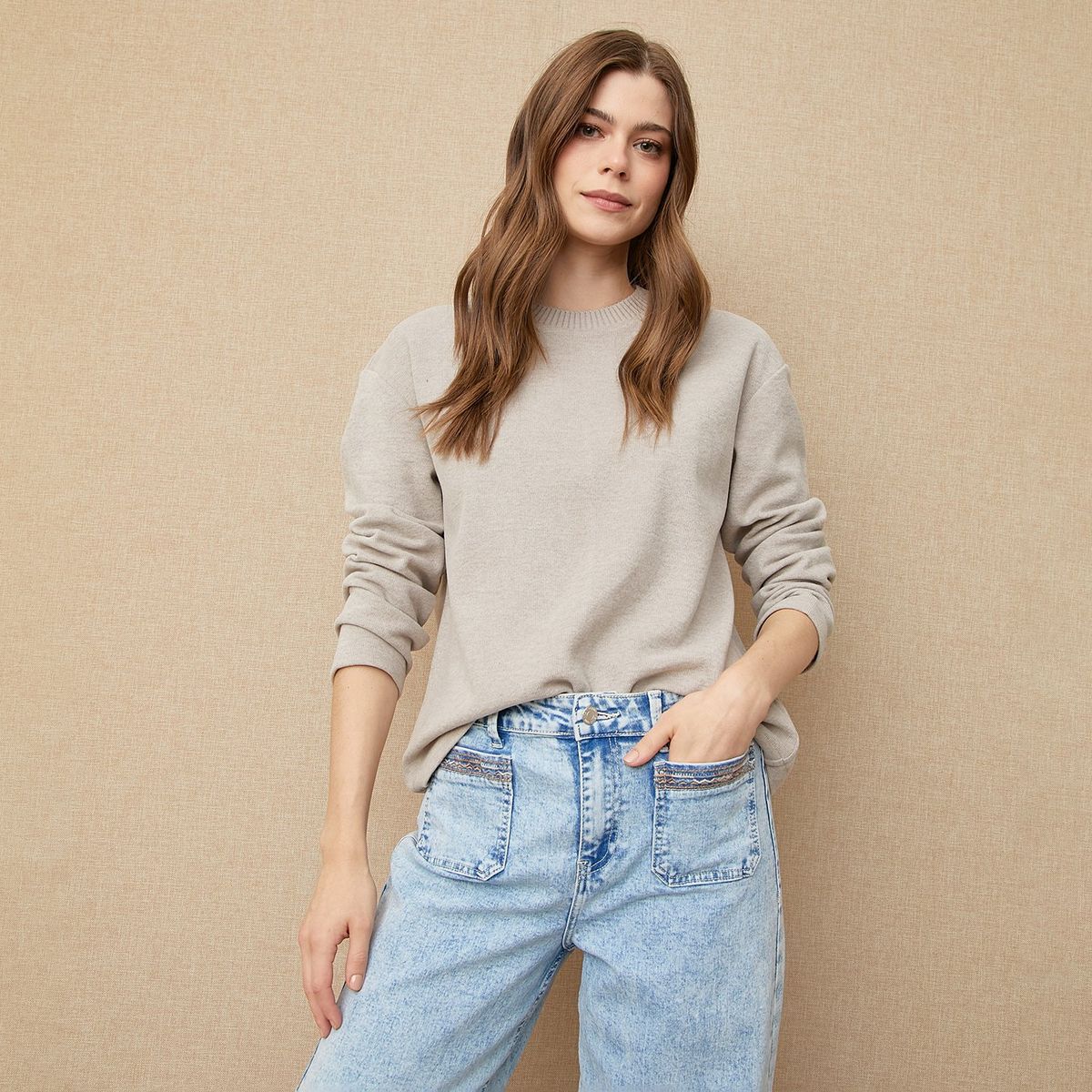 UNIVERSITY CLUB - Saco Mujer de Algodón University Club