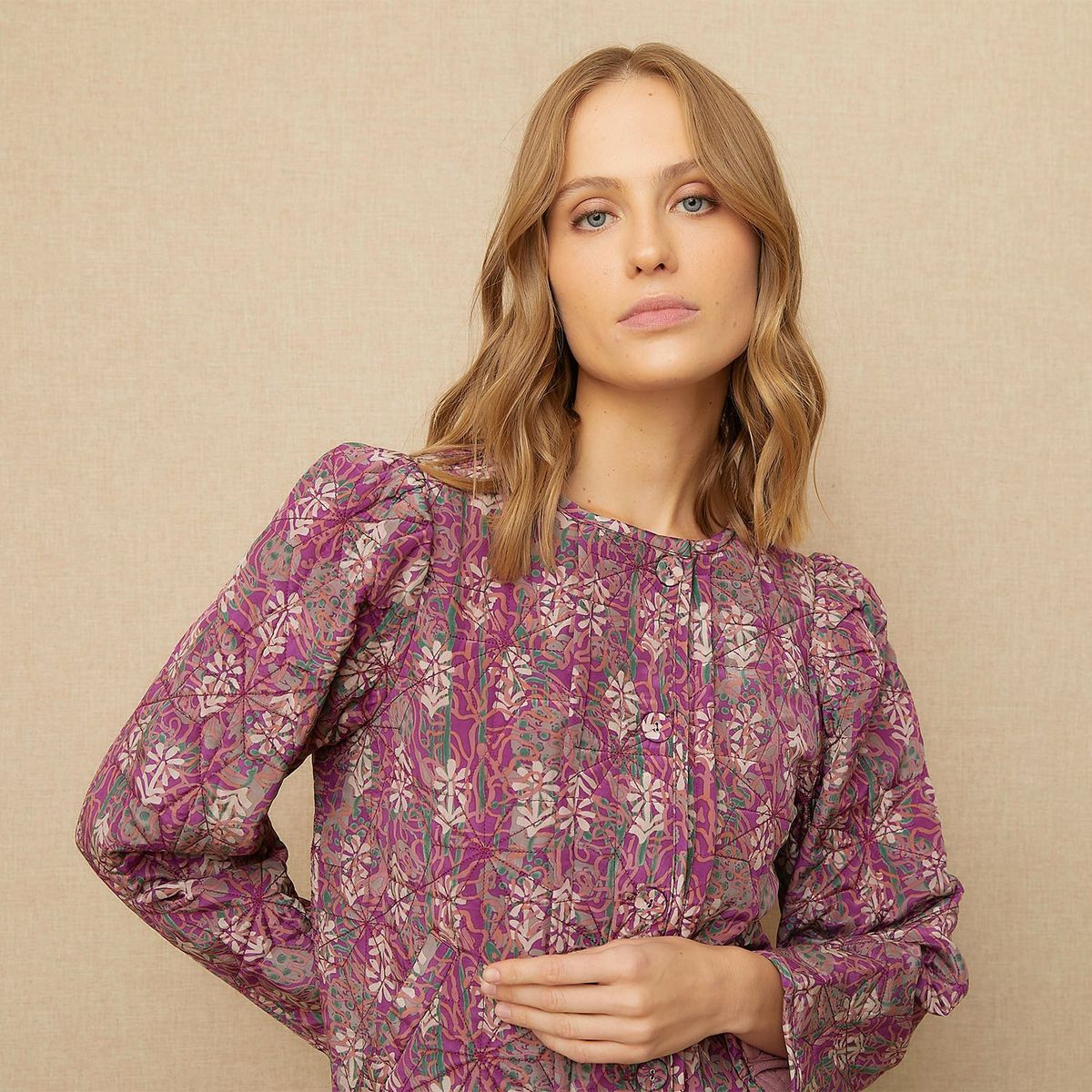 UNIVERSITY CLUB - Chaqueta Mujer Estampado University Club