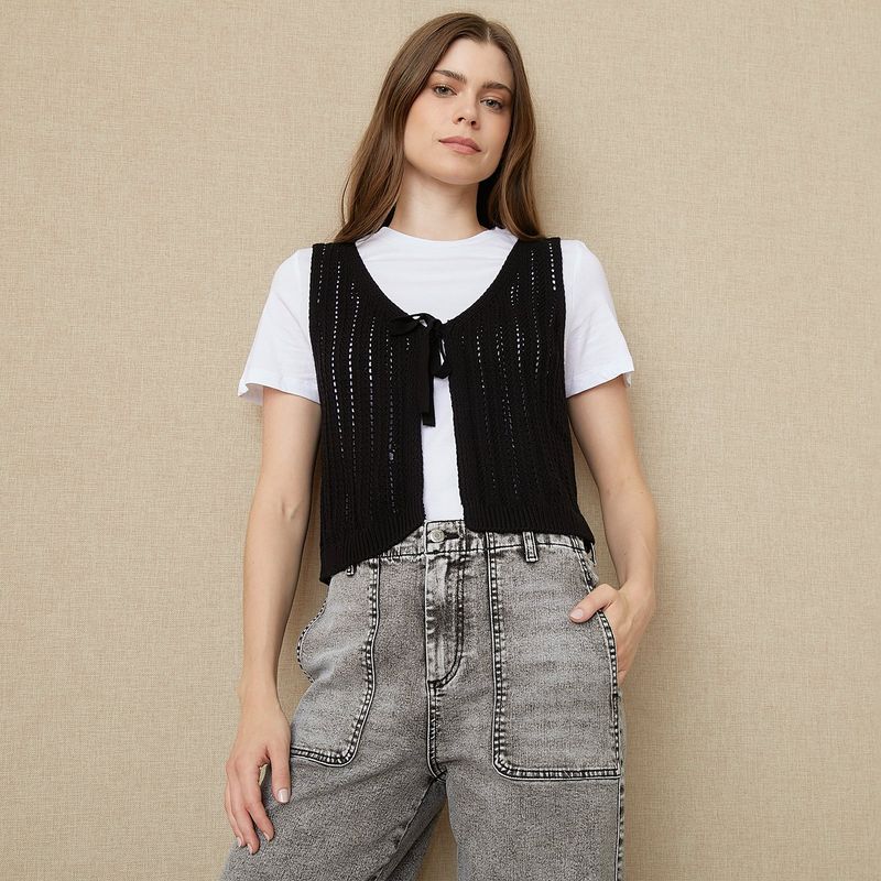 UNIVERSITY CLUB - Blusa Mujer Tejido Sin mangas de Algodón University Club