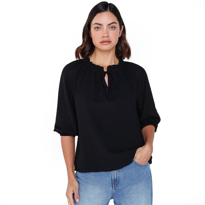 UNIVERSITY CLUB - Blusa Mujer Manga 3/4 University club