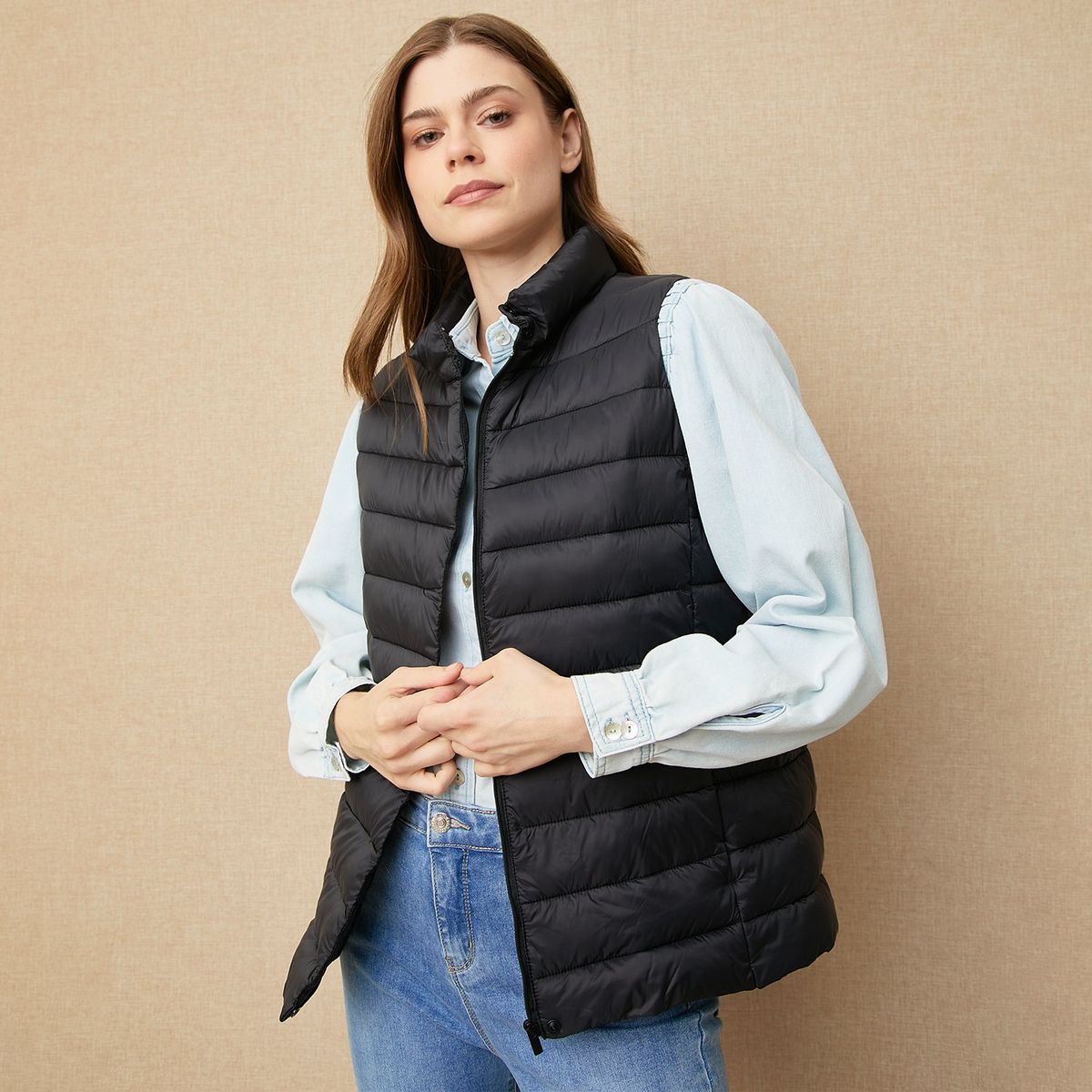 UNIVERSITY CLUB - Chaleco Mujer Acolchado UCLUB